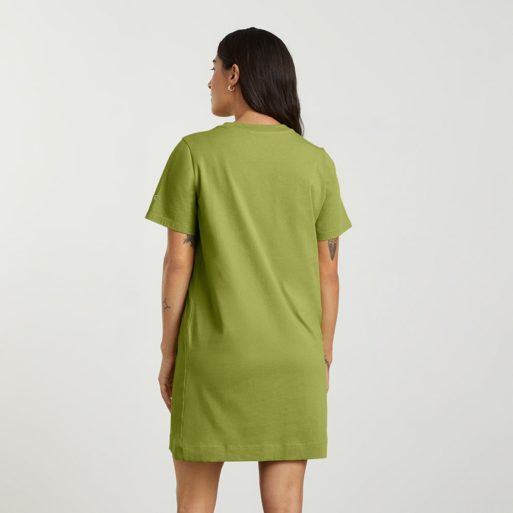 The Organic Cotton Weekend Tee Dress | Pepper - Image 3
