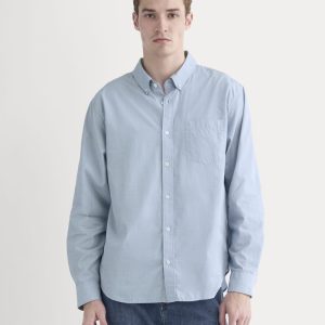 Washed Poplin Shirt | Dutch Blue