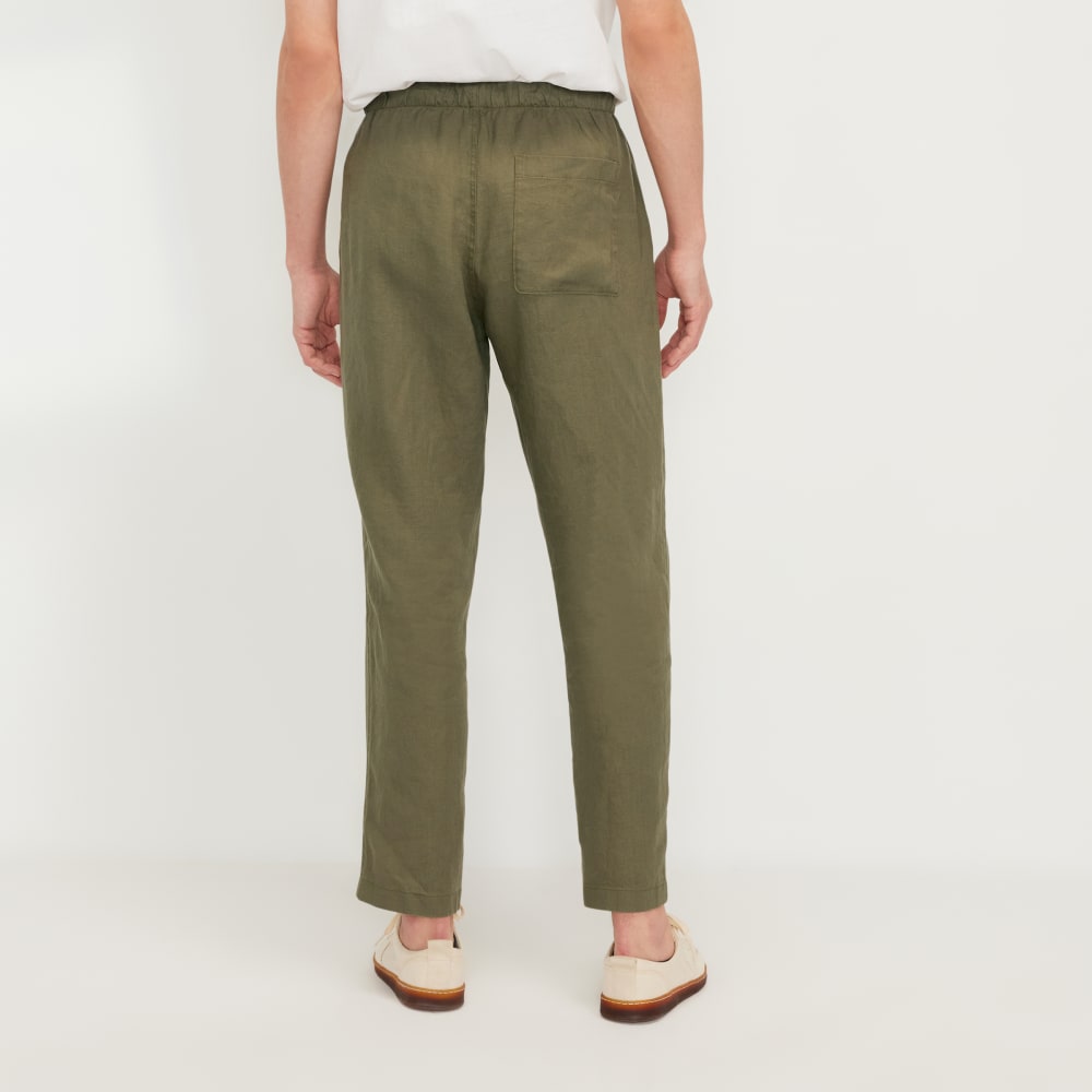 The Linen Easy Pant | Kalamata - Image 3