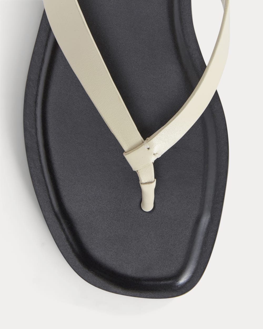The Leather Flip Flop | Canvas - Image 5