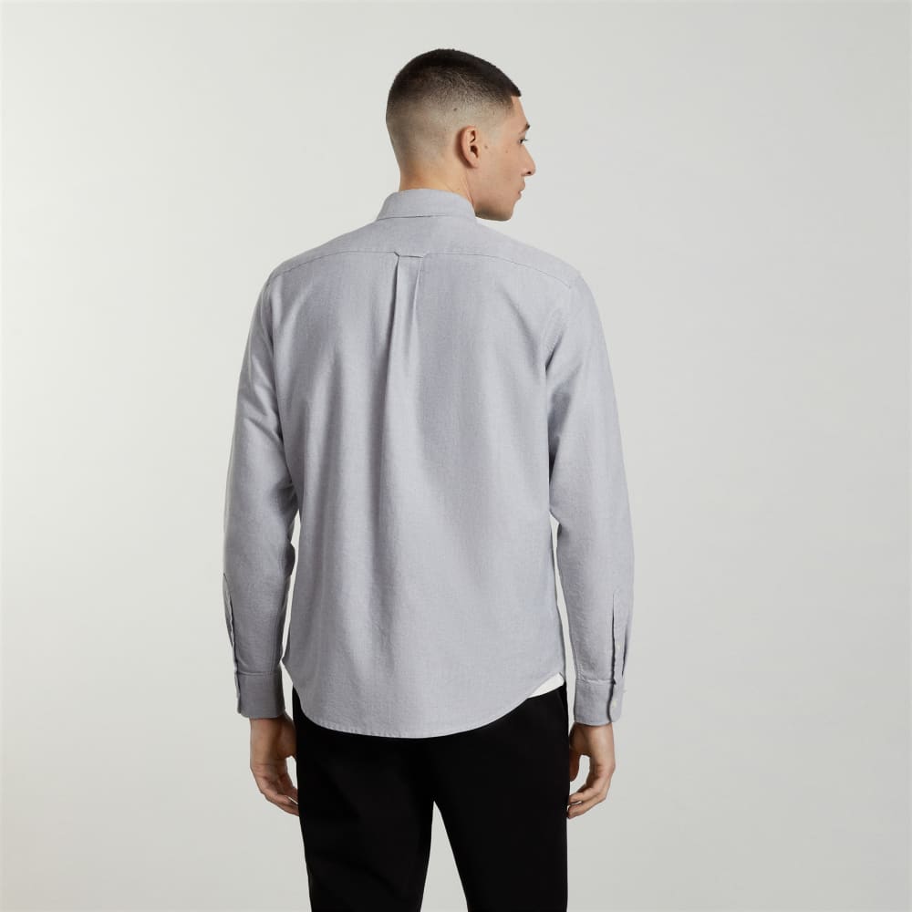 The Slim-Fit Japanese Oxford | Cloud Grey | Regular - Image 3