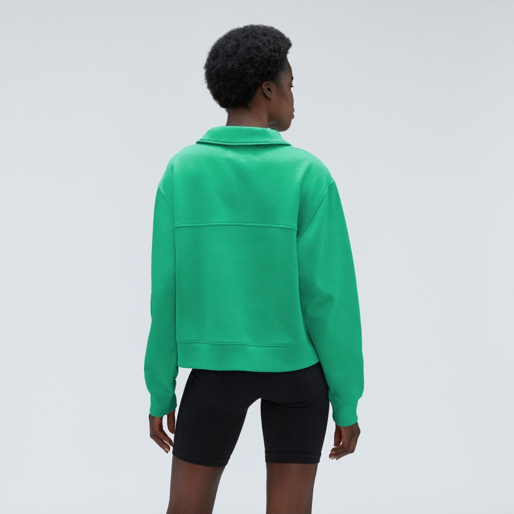 The Track Half-Zip | Bright Jade - Image 3