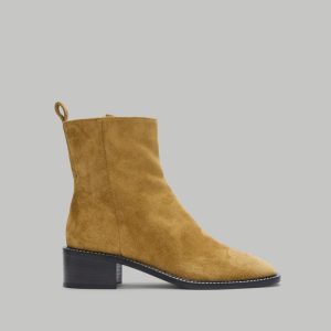 The City Boot | Toasted Almond Suede