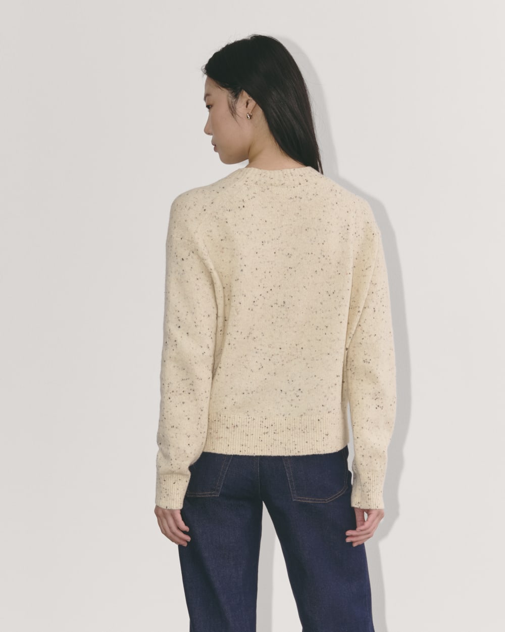 The Cocoon Crew in Plush Cotton | Cream Confetti - Image 5