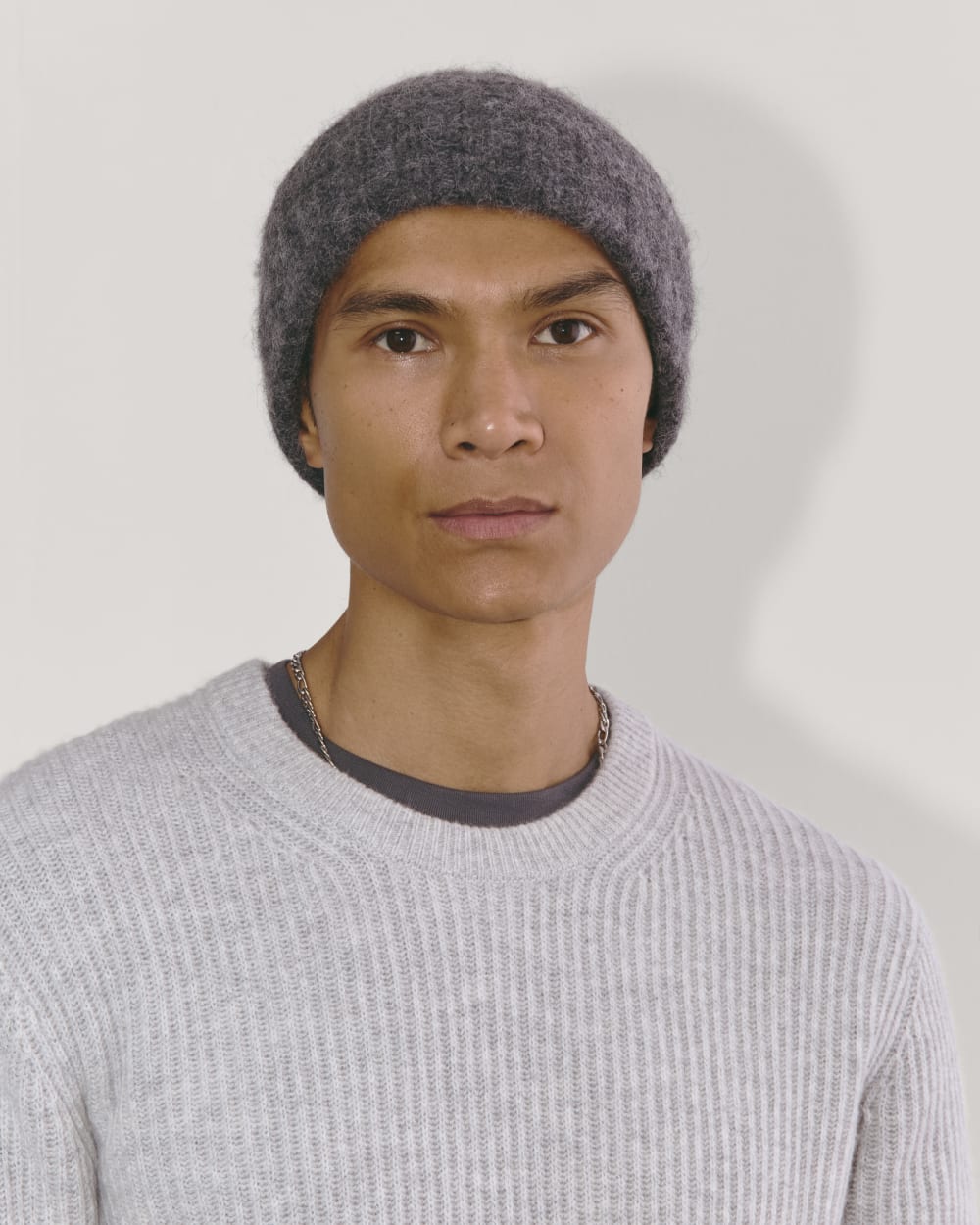 The Alpaca Beanie | Dark Charcoal - Image 2