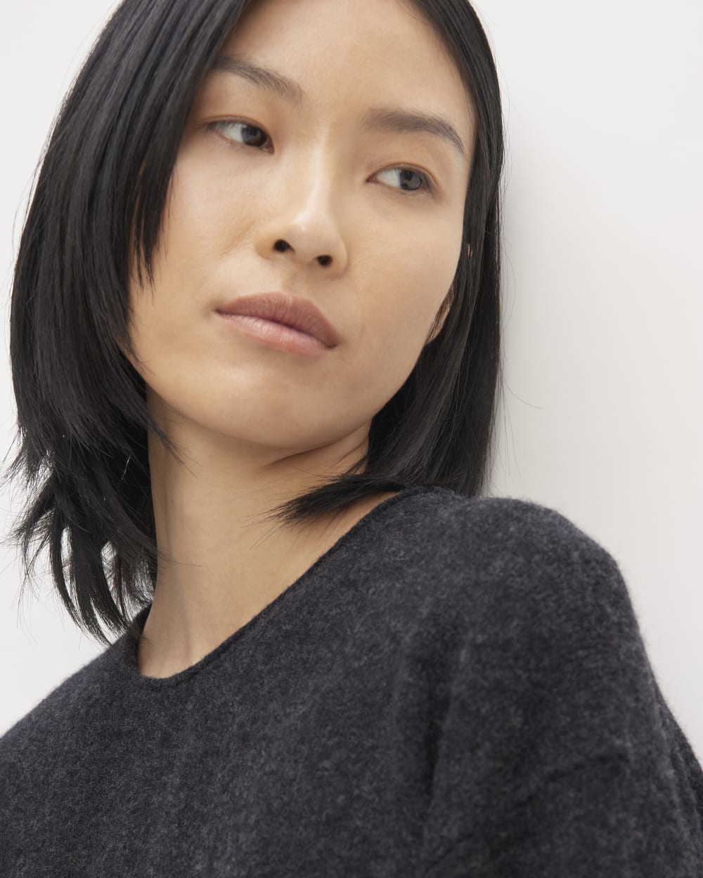 The Cozy-Stretch Crew | Charcoal - Image 4