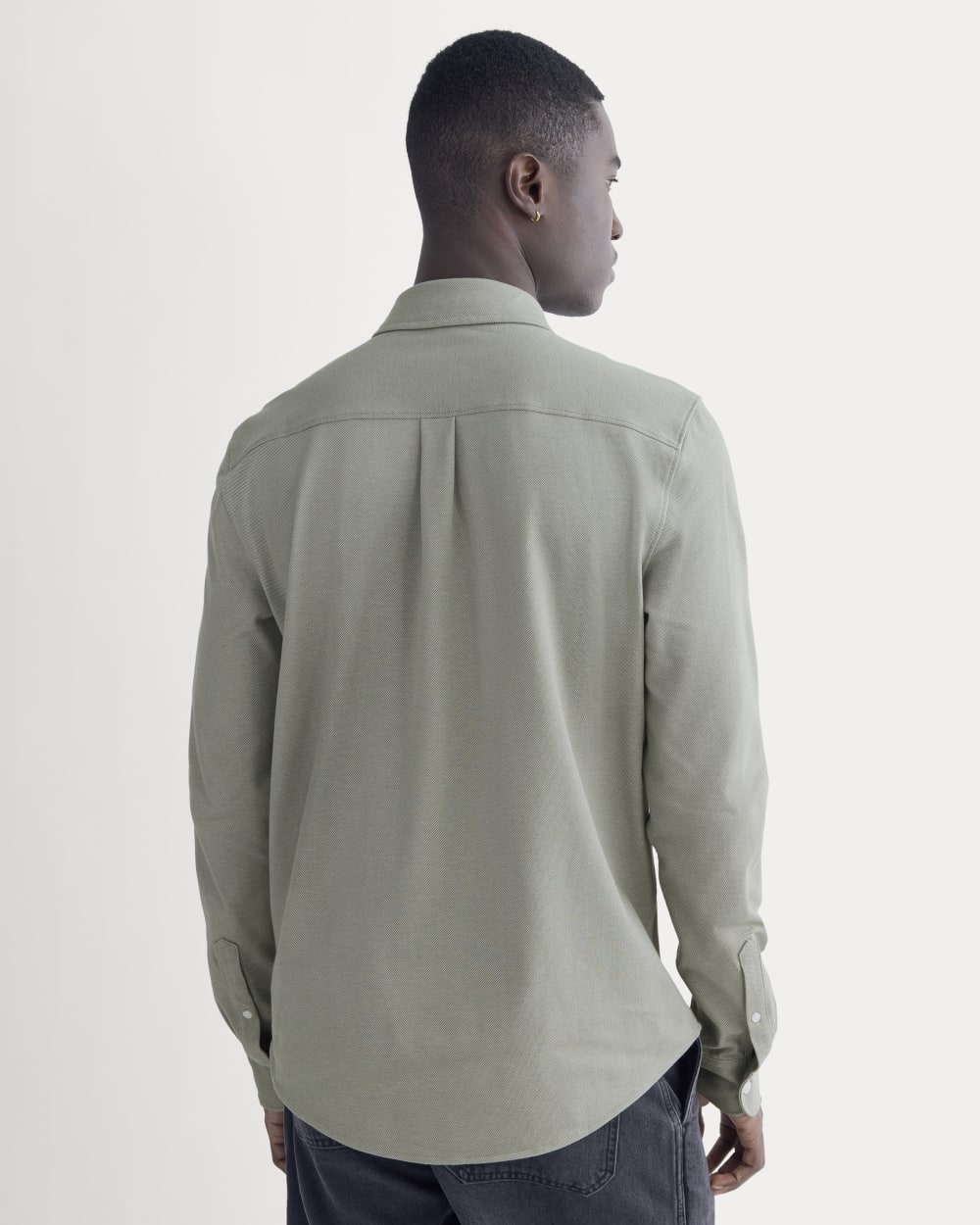 The Startup Shirt | Chambray Deep Lichen Green - Image 5