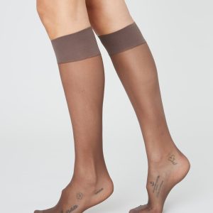 2-Pack Elin Premium Knee-Highs | Dark Brown