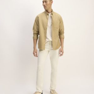 The Organic Cotton Slim-Fit Jean | Calico Ecru