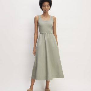 The Supima® Jersey Riviera Dress | Sage Green