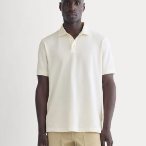 The Pique Polo | Bone