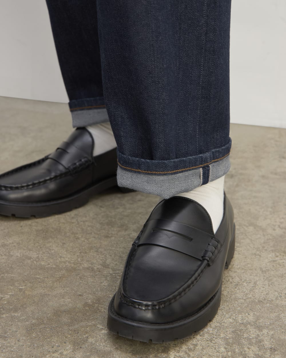 The Selvedge Loose Straight Jean | Indigo Rinse - Image 5