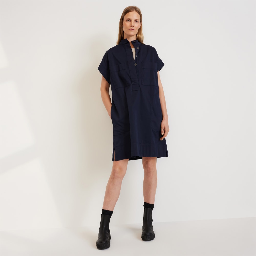 The Easy Workwear Dress | Navy
