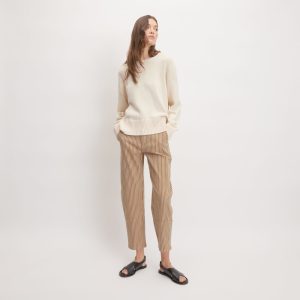 The Utility Barrel Pant | Toasted Coconut / Bone | Regular