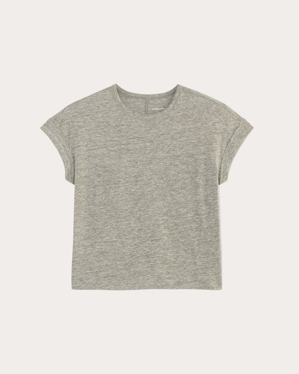 The Perform Tee | Heathered Grey / Olive - Image 2