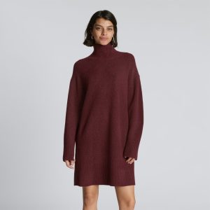 The Cozy Stretch Turtleneck Dress | Brandy