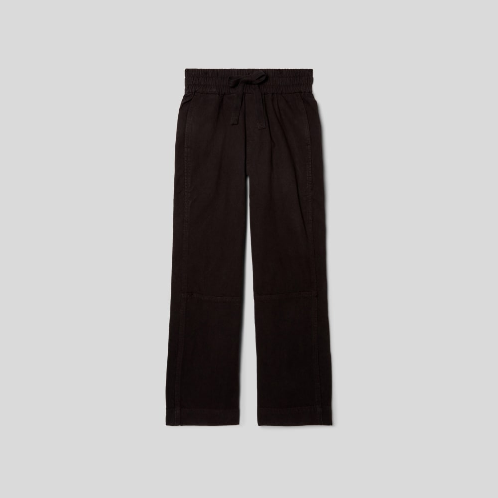 The Canvas Organic Cotton Pull-On Pant | Black - Image 2