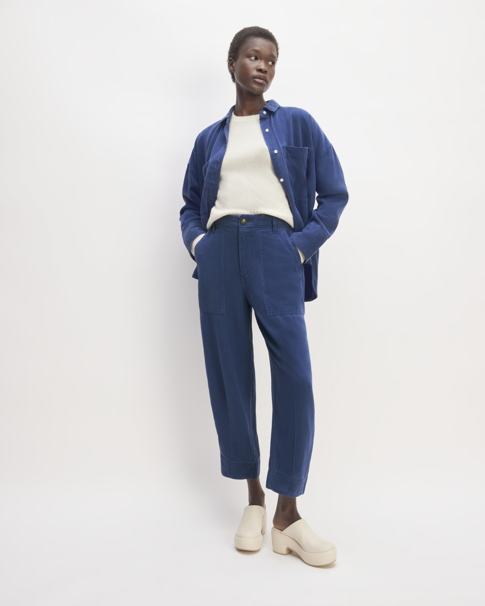 The Utility Pant in Buttersoft | Bellwether Blue