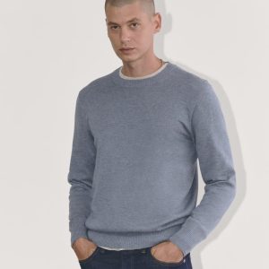 The No-Sweat Sweater | Uniform | Heather Sage Blue