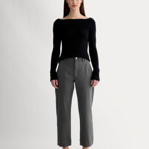 The Utility Straight-Leg Pant | Graphite | 26.5 Inseam