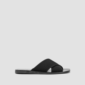 The Day Crossover Sandal | Black