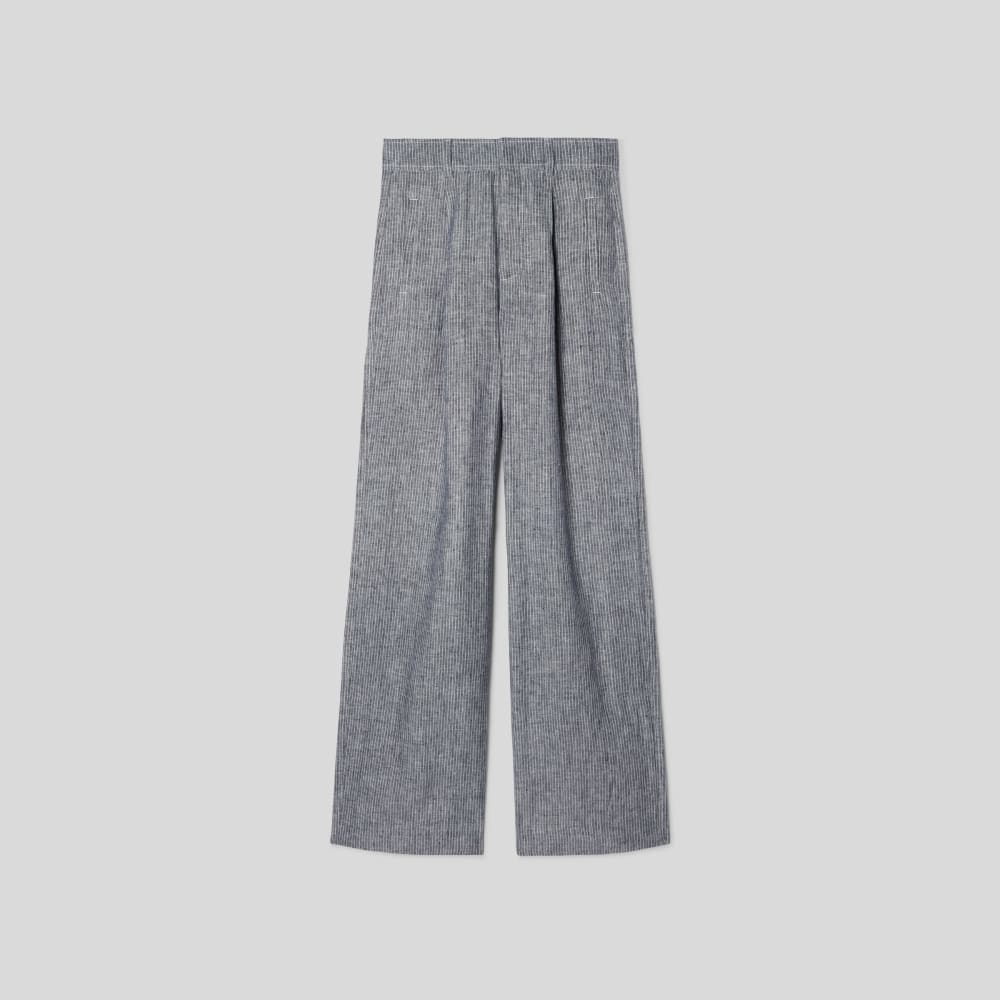 The Linen Way-High® Drape Pant | Canvas Tan / Navy - Image 2