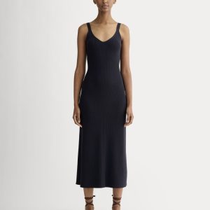 The Fine Knit Cami Dress | Navy