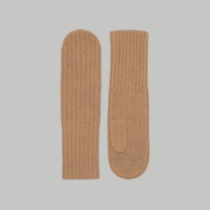The Cashmere Mittens | Light Camel