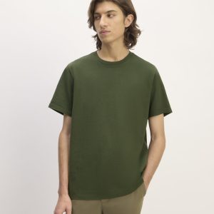 The Premium-Weight Crew | Uniform | Deep Moss Green