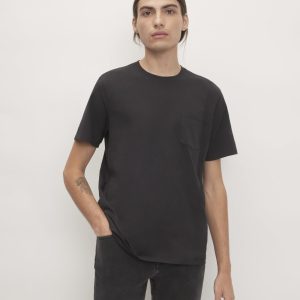The Organic Cotton Pocket Tee | Black