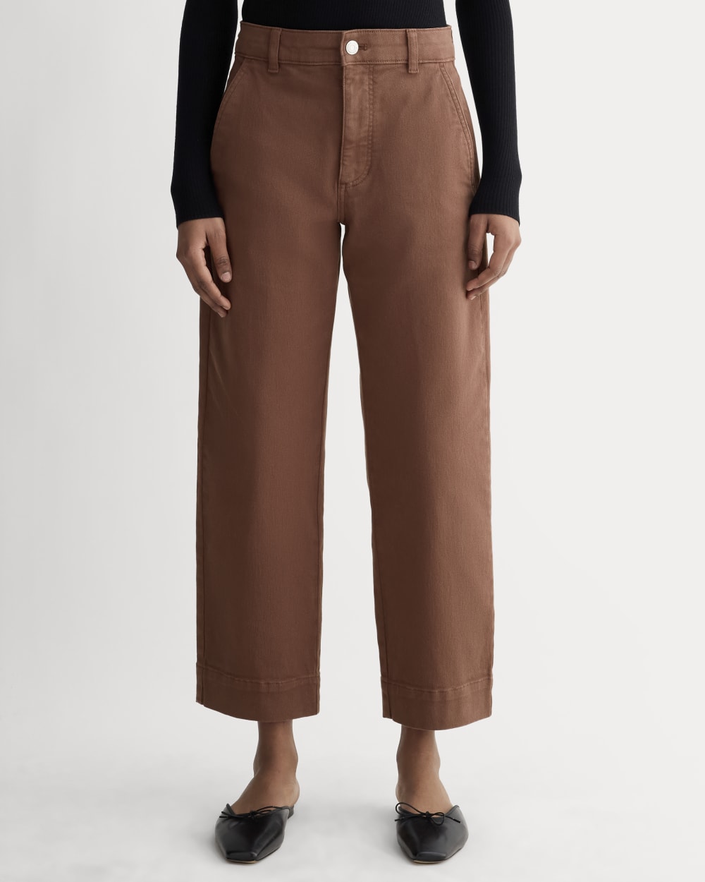 The Utility Straight-Leg Pant | Rosewood | 28.5 Inseam - Image 3