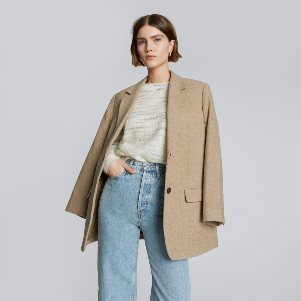 The Cocoon Crew in Alpaca | Light Grey Heather - Image 6