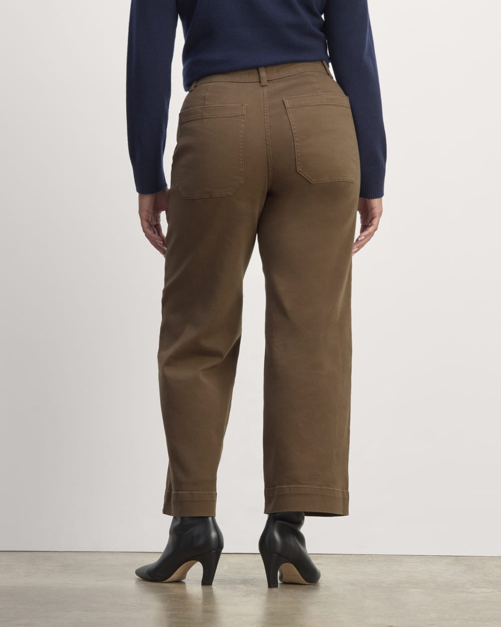 The Utility Wide-Leg Pant | Cocoa - Image 7