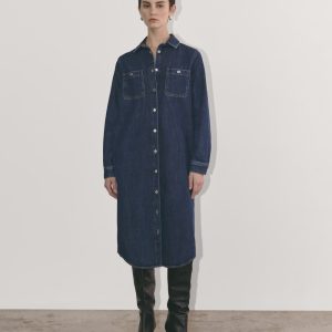 The Denim Shirtdress | Indigo