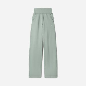 The Track High-Waist Pant | White Sage