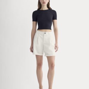 The Pleated Chino Short | Birch