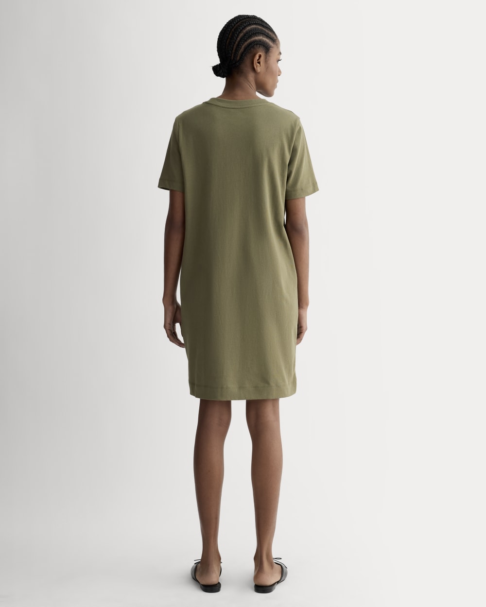 The Organic Cotton Weekend Tee Dress | Kalamata - Image 4