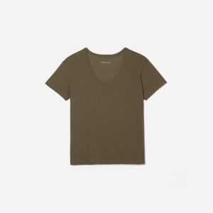 The Air Scoop-Neck Tee | Beech