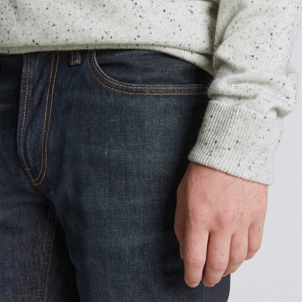 The Organic Cotton Slim-Fit Jean | Broken-In Blue Wash - Image 5