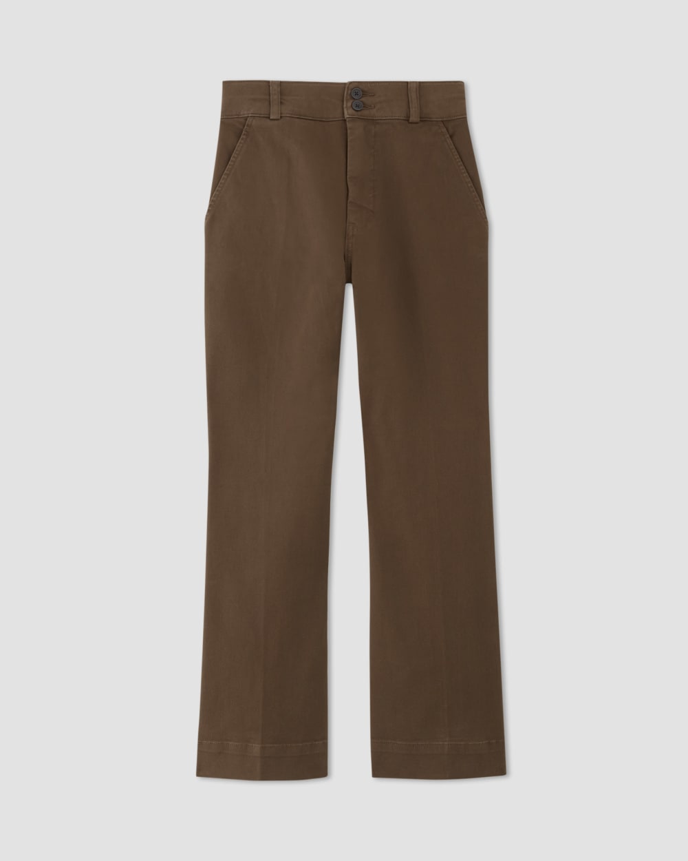 The Organic Kick Flare Pant | Cocoa - Image 2