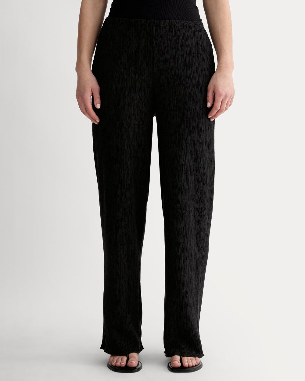 The Crinkle Pant | Black - Image 3