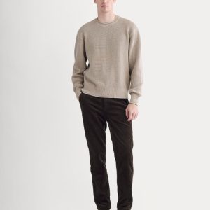 Wide Wale Corduroy Trouser | Dark Chocolate