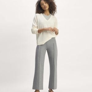 The Dream Trouser | Mid Heather Grey