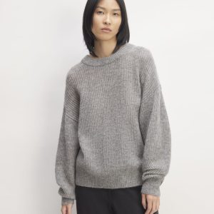 The Cocoon Crew in Alpaca | Heathered Stone