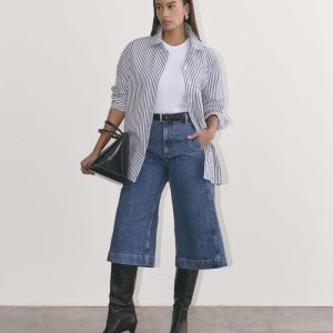 The Denim Culotte | New Blue