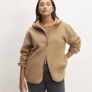 The ReNew Fleece Full-Zip Hoodie | Tiger's Eye