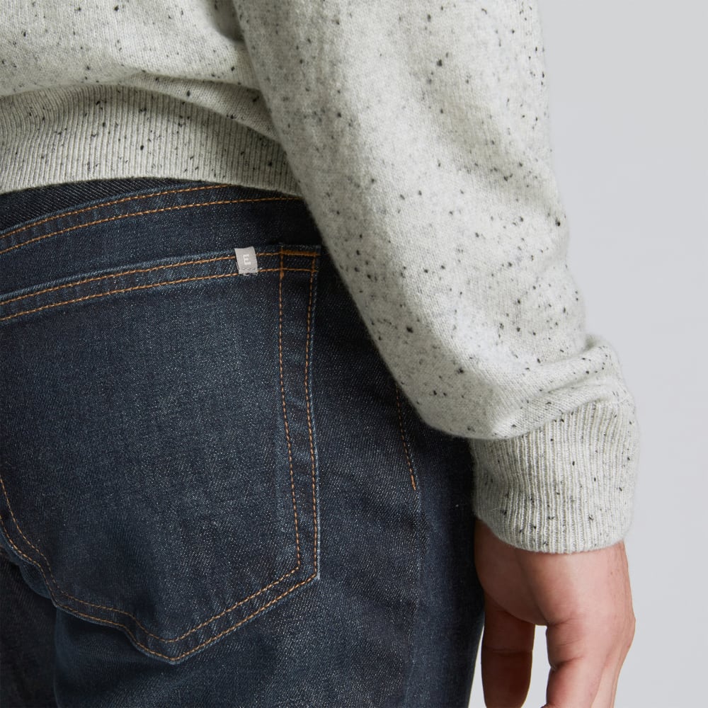 The Organic Cotton Slim-Fit Jean | Broken-In Blue Wash - Image 6