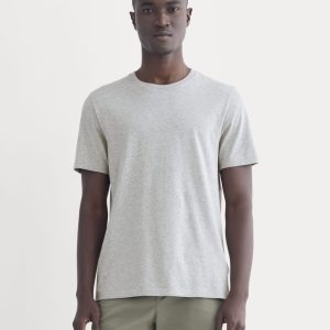 The Essential Organic Crew |  Heathered Grey