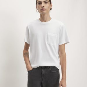 The Organic Cotton Pocket Tee | White