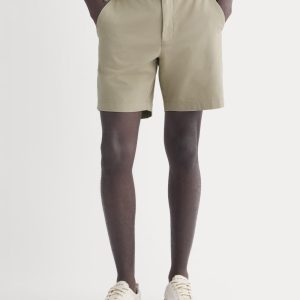 The Pull-On Performance Chino Short | Trench Coat Khaki